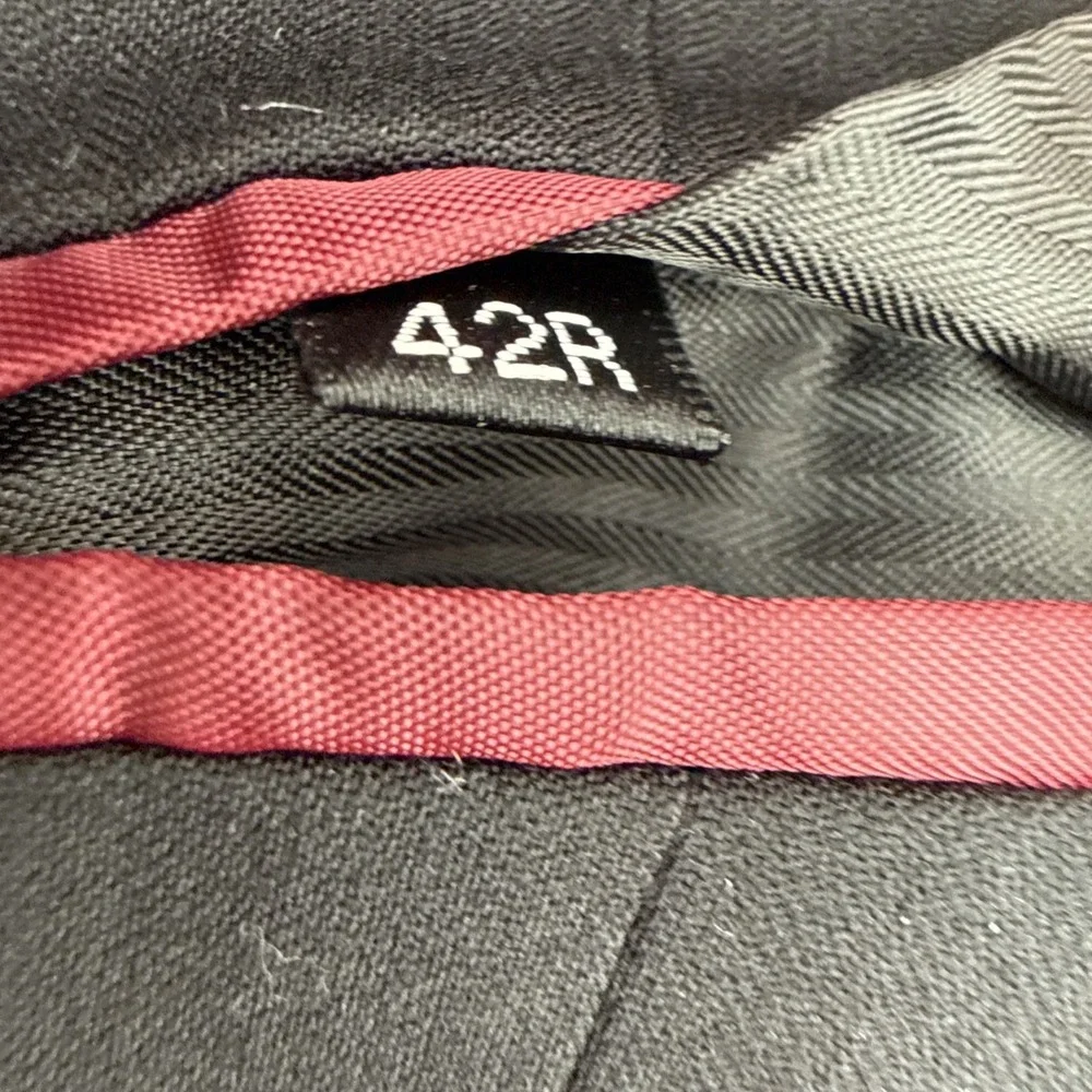 Vinci Black Blazer Designed In Italy Suit‎ Jacket Mens 42R
